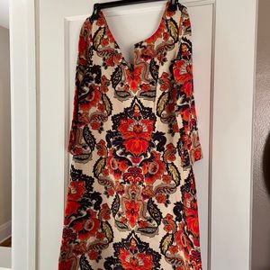 Long sleeve mini dress